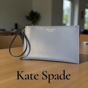 Kate Spade Periwinkle Blue Wristlet Clutch